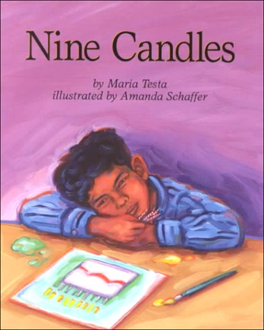 Book cover for Nine Candles