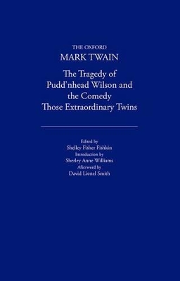Book cover for The Tragedy of Pudd'nhead Wilson and the Comedy Those Extraordinary Twins (1894)
