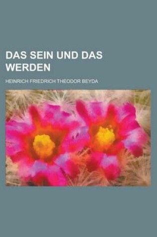 Cover of Das Sein Und Das Werden