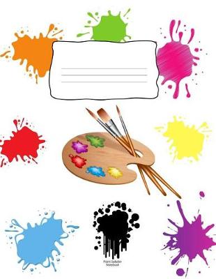 Book cover for Paint Splatter Notebook