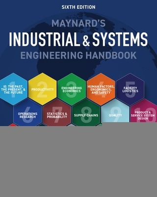 Book cover for Maynard's Industrial and Systems Engineering Handbook, Sixth Edition