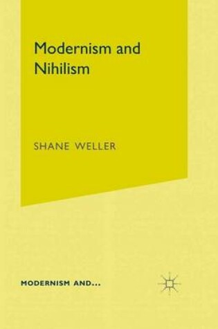 Cover of Modernism and Nihilism