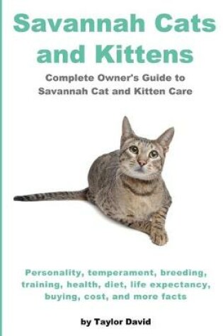 Cover of Savannah Cats and Kittens