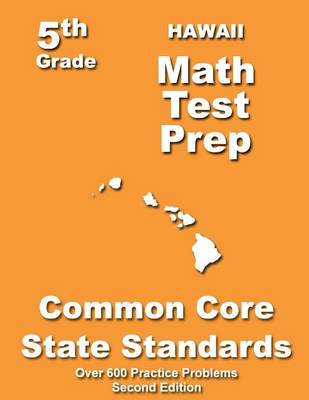 Book cover for Hawaii 5th Grade Math Test Prep