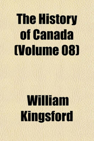 Cover of The History of Canada (Volume 08)