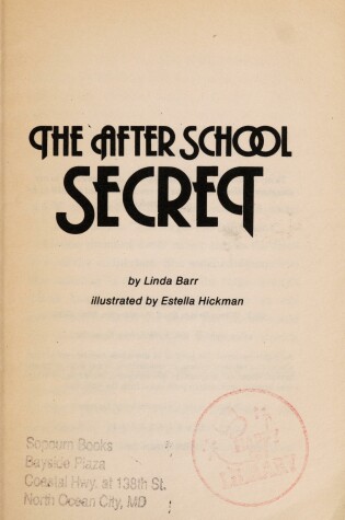 Cover of The After School Secret