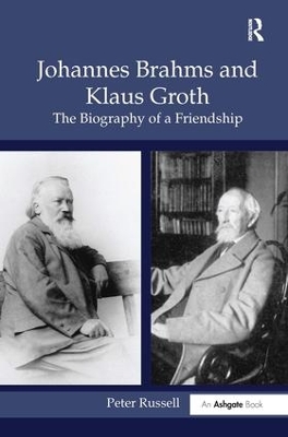 Book cover for Johannes Brahms and Klaus Groth