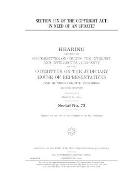 Book cover for Section 115 of the Copyright Act