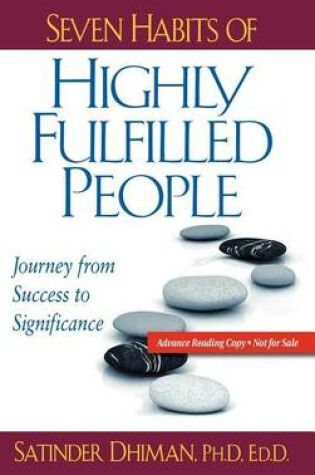 Cover of Seven Habits of Highly Fulfilled People: Journey from Success to Significance