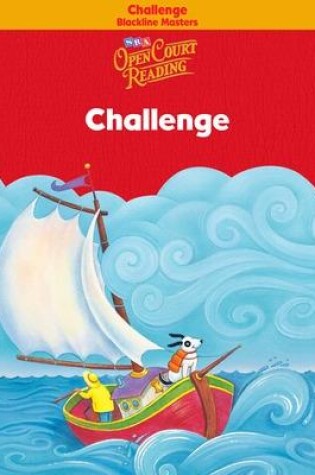 Cover of Open Court Reading, Challenge Blackline Masters, Grade K