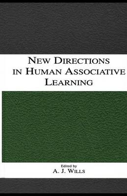 Book cover for New Directions in Human Associative Learning