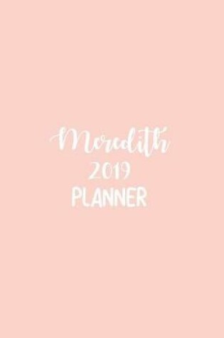 Cover of Meredith 2019 Planner