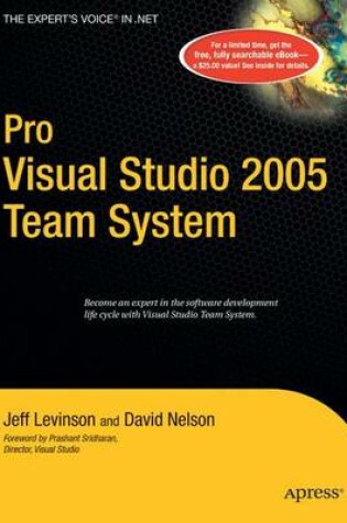 Cover of Pro Visual Studio 2005 Team System