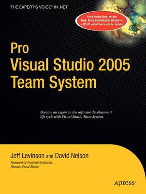 Book cover for Pro Visual Studio 2005 Team System