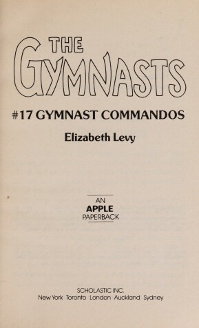 Book cover for Gymnast Commandos