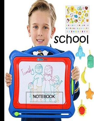 Book cover for school notebook