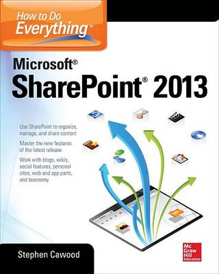 Cover of How to Do Everything Microsoft Sharepoint 2013