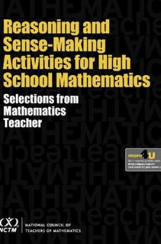 Cover of Reasoning and Sense-Making Activities for High School Mathematics