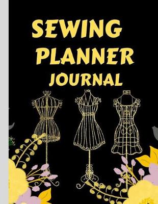Book cover for Sewing Planner Journal