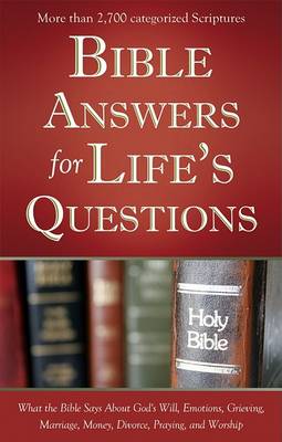 Book cover for Bible Answers for Life's Questions