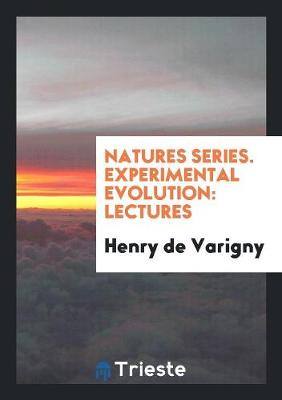 Book cover for Natures Series. Experimental Evolution