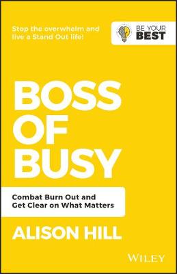 Book cover for Boss of Busy