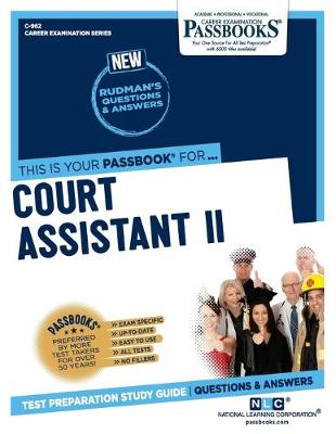 Book cover for Court Assistant II (C-962)