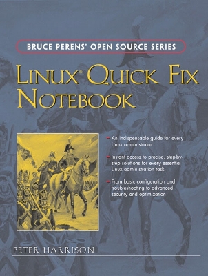 Book cover for Linux Quick Fix Notebook