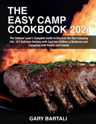 Book cover for The Easy Camp Cookbook 2021