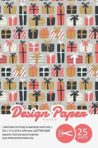Cover of Christmas Patterns Scrapbook Paper VOL.1