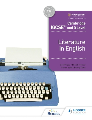 Book cover for Cambridge IGCSE (TM) and O Level Literature in English
