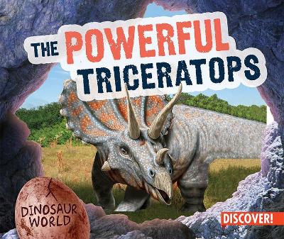 Book cover for The Powerful Triceratops