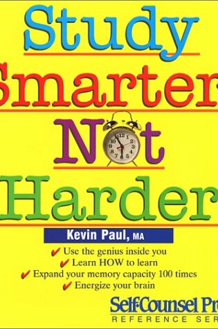 Cover of Study Smarter, Not Harder