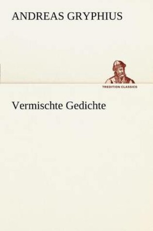 Cover of Vermischte Gedichte