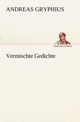 Book cover for Vermischte Gedichte