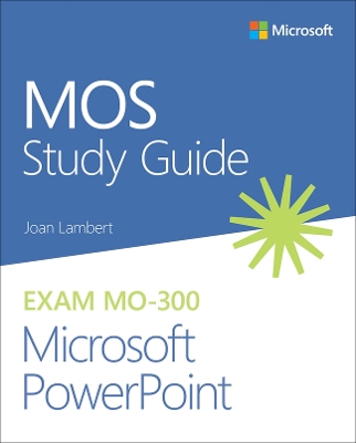 Book cover for MOS Study Guide for Microsoft PowerPoint Exam MO-300