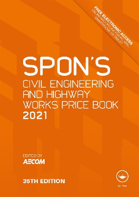 Cover of Spon's Civil Engineering and Highway Works Price Book 2021