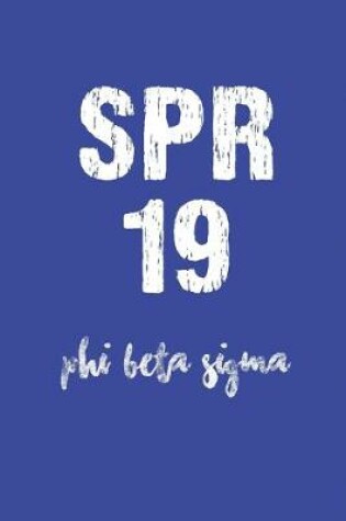 Cover of SPR 19 Phi Beta Sigma