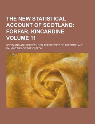 Book cover for The New Statistical Account of Scotland Volume 11