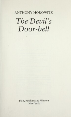 Book cover for The Devil's Door-Bell