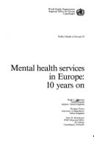 Cover of Mental Health Services in Europe