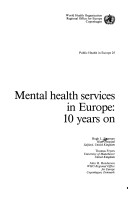 Book cover for Mental Health Services in Europe