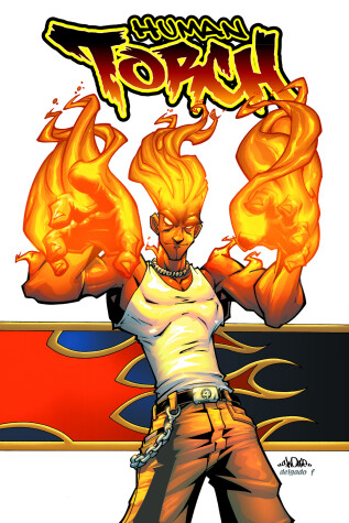 Book cover for Human Torch: Burn