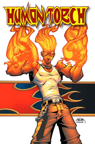 Cover of HUMAN TORCH: BURN