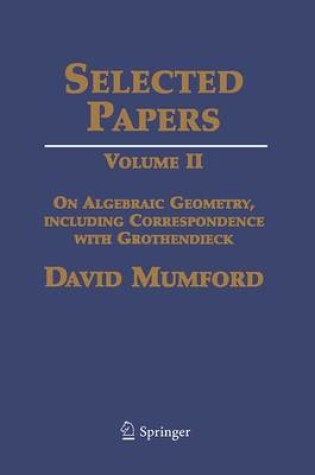 Cover of Selected Papers II