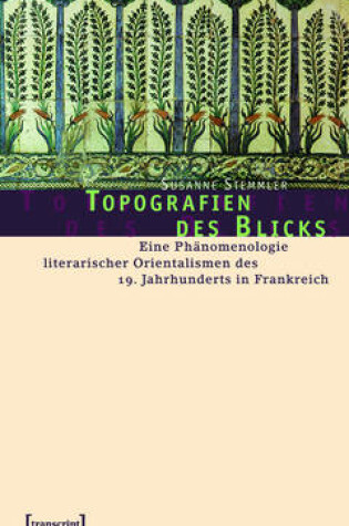 Cover of Topografien Des Blicks