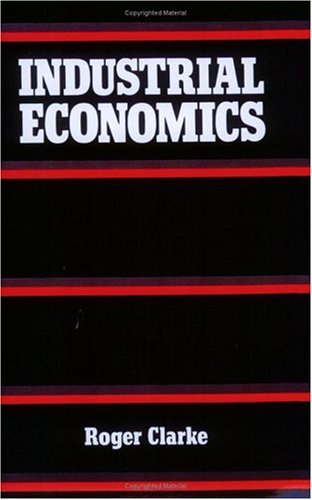 Book cover for Industrial Economics