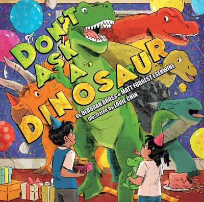 Book cover for Don't Ask a Dinosaur