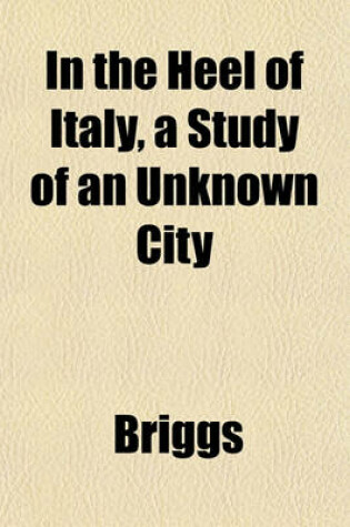 Cover of In the Heel of Italy, a Study of an Unknown City