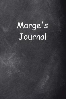 Cover of Margie Personalized Name Journal Custom Name Gift Idea Margie